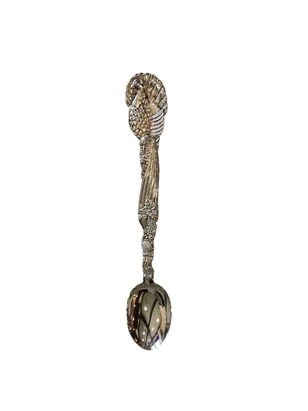 International Silver Company Silverplate Turkey Thanksgiving Serving Spoon NEW